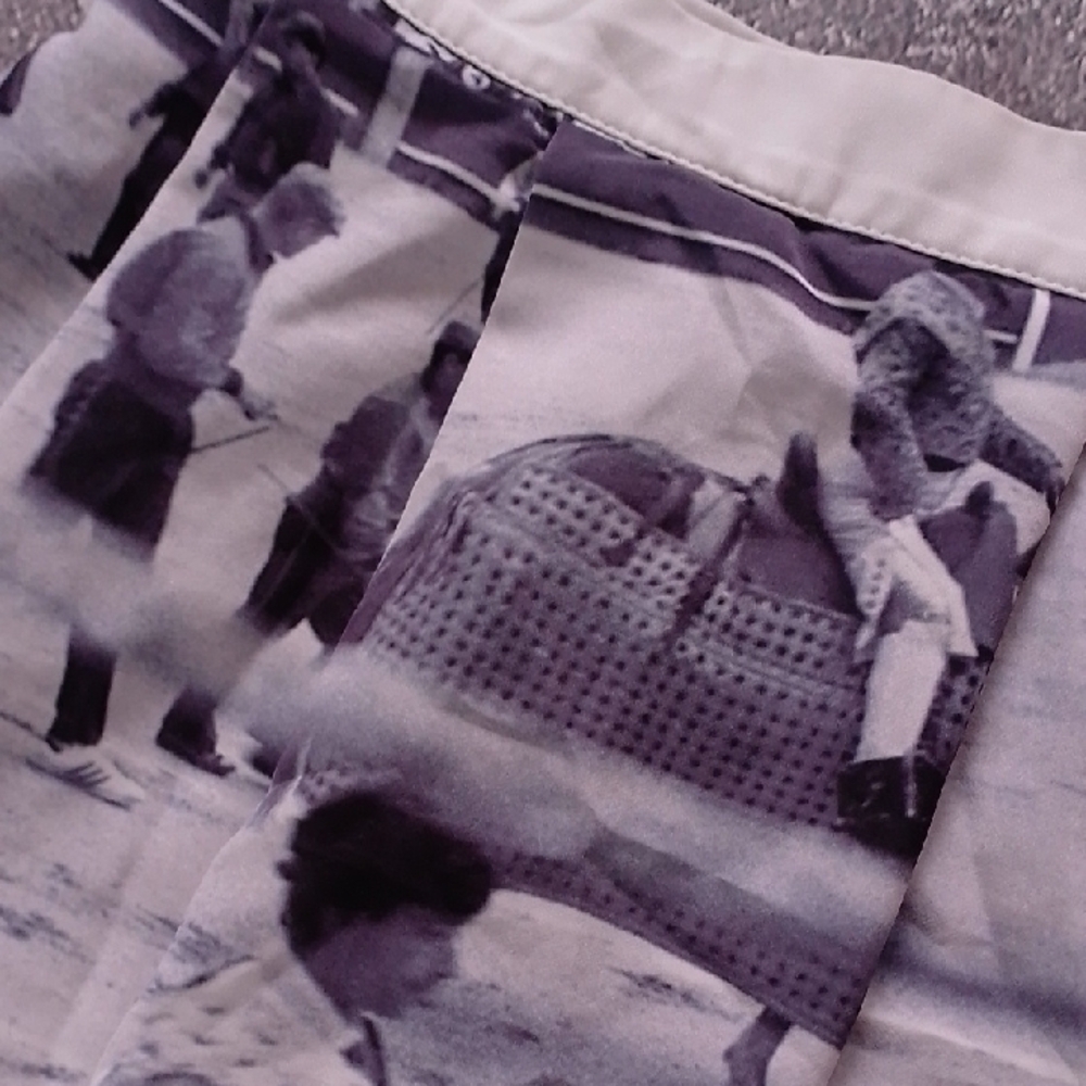 agnès b. Paris Bullfighter Print Skirt - Picture 6 of 8